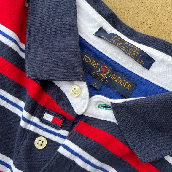 Vintage Tommy Hilfiger Golf Polo Size L - Picture 2 of 4
